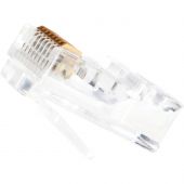 Вилка Cablexpert RJ-45 (8P8C) PLUG3UP6/5 кат.5e, 6 микр, (100 шт.), пак Вилка Cablexpert RJ-45 (8P8C) PLUG3UP6/5 кат.5e, 6 микр, (100 шт.), пак