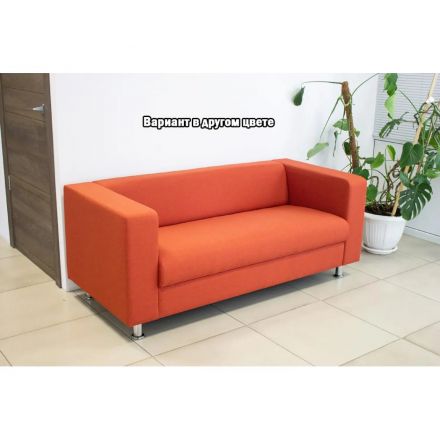 Диван MV_Алекто 3-х местный к/з черный Ecotex 3001