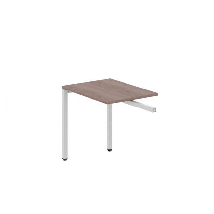 Брифинг - приставка XSB 860 Дуб Сонома/Алюминий 800х600х750 XTEN-S