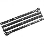 Направляющие УЗК_StahlBuro роликовые 400/0,8 мм (16311) компл-2шт черный