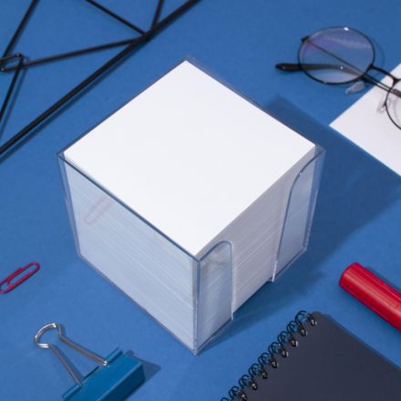 Блок для записей Attache 90x90x90 мм белый в боксе (плотность 80 г/кв.м, белизна 90 процентов)