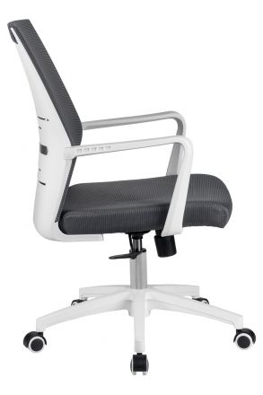 Кресло Like RCH B819 Белый пластик/Серая сетка