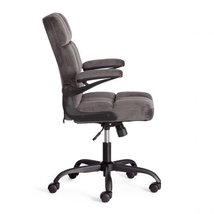 Кресло Lugano велюр, темно-серый