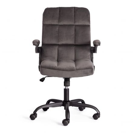 Кресло Lugano велюр, темно-серый