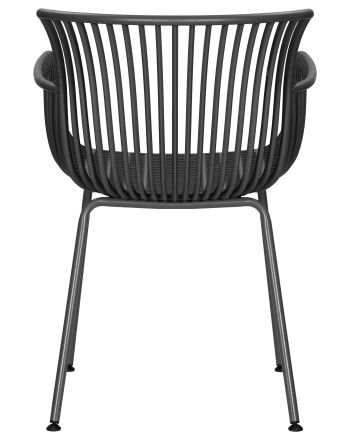 Стул обеденный DOBRIN ROSS, темно-серый (GR-04) без подушки