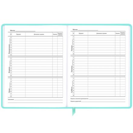 Дневник 1-11 класс 48 л., кожзам SoftTouch (твердая с поролоном), фольга, BRAUBERG, "Leopard", 106576