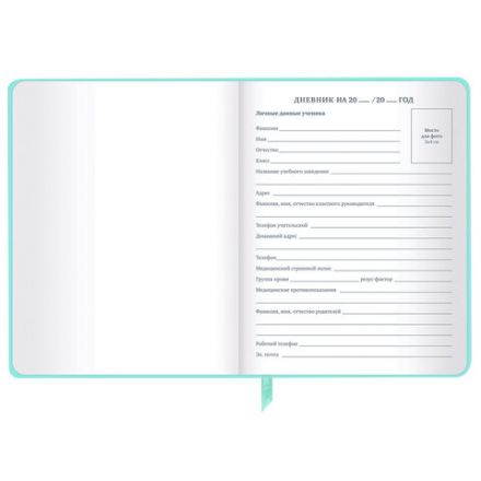 Дневник 1-11 класс 48 л., кожзам SoftTouch (твердая с поролоном), фольга, BRAUBERG, "Leopard", 106576