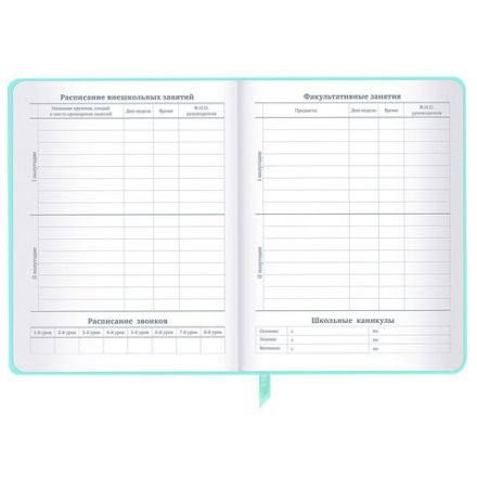 Дневник 1-11 класс 48 л., кожзам SoftTouch (твердая с поролоном), фольга, BRAUBERG, "Leopard", 106576