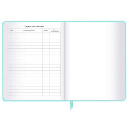 Дневник 1-11 класс 48 л., кожзам SoftTouch (твердая с поролоном), фольга, BRAUBERG, "Leopard", 106576