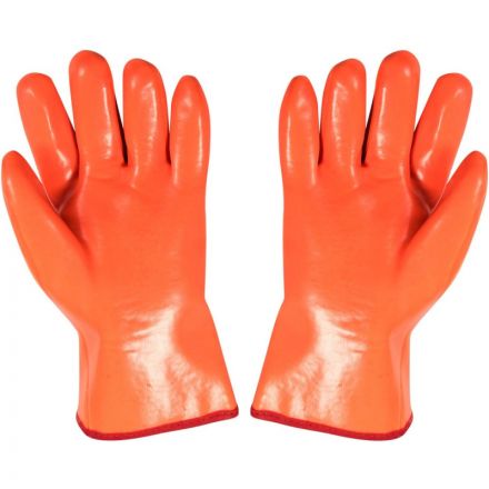 Перчатки защитные нефтеморозостойкие ПВХ утепленные р-р 11 манжет раструб