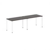Стол 2-х местный XWST 2470 Легно темный/Белый 2406х700х750 XTEN-S