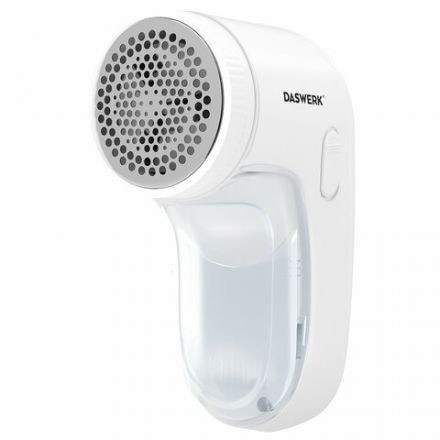 Машинка для удаления катышков аккумуляторная, комплект запасных лезвий в ПОДАРОК, DASWERK (ДАСВЕРК), 456897