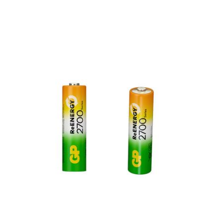 Батарейки аккумуляторные GP ReEnergy Ni-Mh КОМПЛЕКТ 4 шт. (ПРОМО 3+1), АА (HR6), 2600 mAh, 270AAHC3/1RGY, 270AAHC3/1RGY-2
