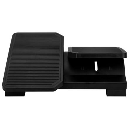 Подставка для ног BRABIX Ultra 4 43х32 см, регулировка угла наклона, 2 платформы, 533039