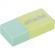 Ластик Attache Акварель прямоуг., 45x21x11мм, термопл.каучук, желто-голубой