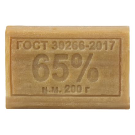 Мыло хозяйственное 65%, 200 г, МЕРИДИАН, без упаковки Мыло хозяйственное 65%, 200 г, МЕРИДИАН, без упаковки