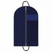 Чехол для одежды на молнии с ручками дорожный 60х100 см, синий, SHAMAANI (ШАМААНИ), 609602