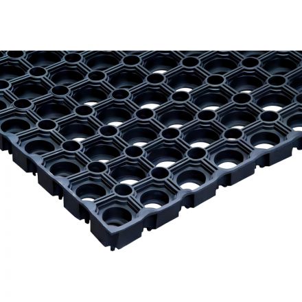 Резиновое покрытие универсальное черное (1000х1500х17 мм)