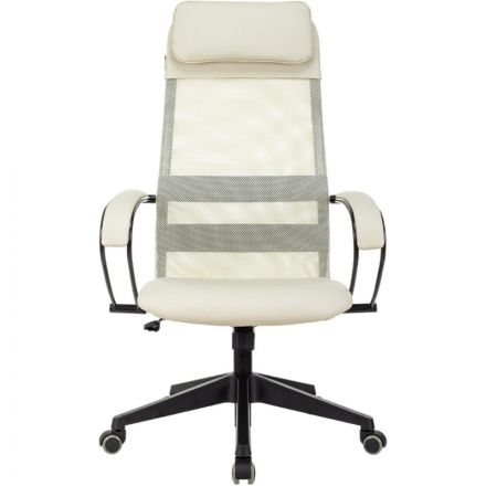 Кресло VB_EChair-655 TPU_BG сетка/экокожа бежевый пластик Кресло VB_EChair-655 TPU_BG сетка/экокожа бежевый пластик