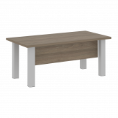 Yalta Стол руководителя LT.D-18.1 Вяз/Серые опоры 1800*900*750