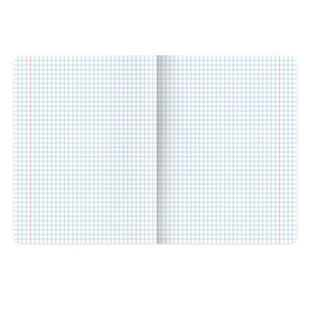 Тетрадь предметная "СИЯНИЕ ЗНАНИЙ" 48 л., глянцевый УФ-лак, ГЕОМЕТРИЯ, клетка, BRAUBERG, 404525