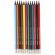 Карандаши цветные M&G, пластиковые, шестигран, стираемые, 18 цв/наб, в тубе