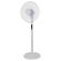 Вентилятор напольный LCD дисплей, пульт ДУ SONNEN FS40-A999, 50 Вт, 3 режима, белый, 455735