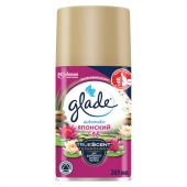 Сменный баллон 269 мл, GLADE "Японский сад" для автоматических освежителей, 864980