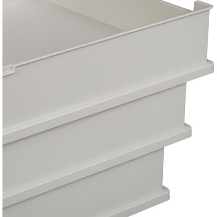 Лоток для бумаг HAN с инд.окном серый 1020/11