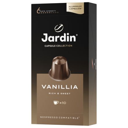 Кофе в капсулах JARDIN "Vanillia" для кофемашин Nespresso, 10 порций, 1355-10 Кофе в капсулах JARDIN "Vanillia" для кофемашин Nespresso, 10 порций, 1355-10