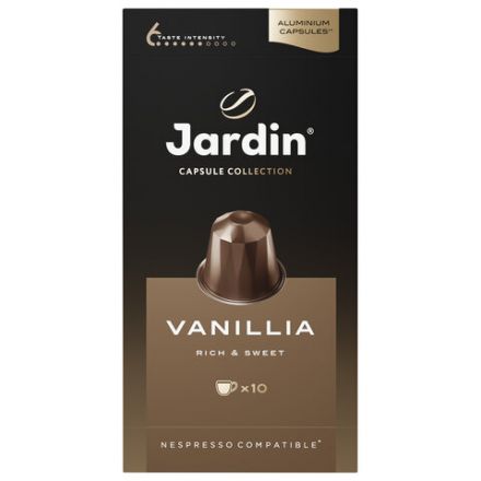 Кофе в капсулах JARDIN "Vanillia" для кофемашин Nespresso, 10 порций, 1355-10 Кофе в капсулах JARDIN "Vanillia" для кофемашин Nespresso, 10 порций, 1355-10