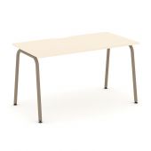 Estetica Стол рабочий ES.SP-3-VK Сатин/Латте металл 1380*730*750