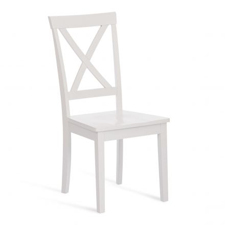 Стул GOLFI (Гольфи) / 1 шт. в упаковке дерево гевея/мдф, 44x54x95, pure white (402)