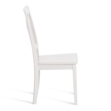 Стул GOLFI (Гольфи) / 1 шт. в упаковке дерево гевея/мдф, 44x54x95, pure white (402)