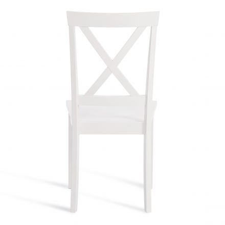 Стул GOLFI (Гольфи) / 1 шт. в упаковке дерево гевея/мдф, 44x54x95, pure white (402)