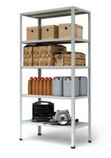 Стеллаж металлический 2000/750х1000х600 4 полки