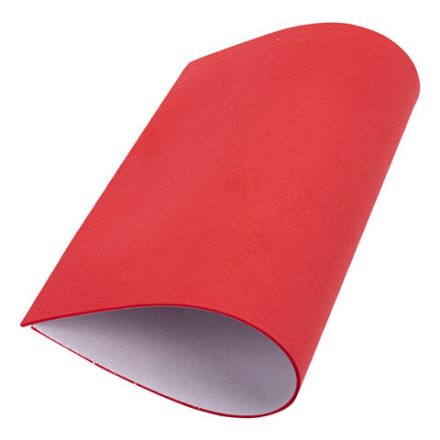 Пористая резина/фоамиран А4, 2 мм, НАБОР, 10 листов, 10 цветов, яркие цвета, самоклеящаяся, ОСТРОВ СОКРОВИЩ, 665099