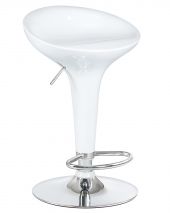 Стул барный DOBRIN BOMBA, белый Стул барный DOBRIN BOMBA, белый