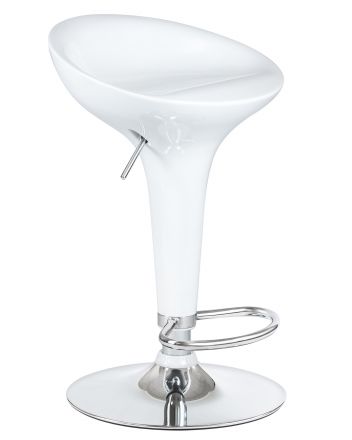 Стул барный DOBRIN BOMBA, белый Стул барный DOBRIN BOMBA, белый