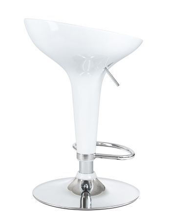 Стул барный DOBRIN BOMBA, белый Стул барный DOBRIN BOMBA, белый