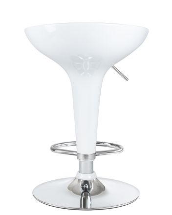 Стул барный DOBRIN BOMBA, белый Стул барный DOBRIN BOMBA, белый