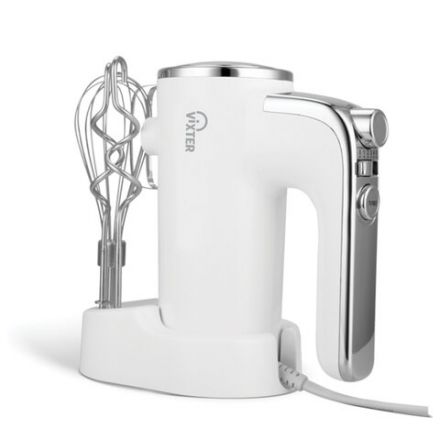 Миксер VIXTER VHM-3300, 700 Вт, 5 скоростей, 3 вида насадок, подставка, белый, 47840 Миксер VIXTER VHM-3300, 700 Вт, 5 скоростей, 3 вида насадок, подставка, белый, 47840