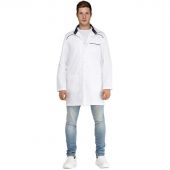 Халат для медицинского персонала муж. М22 ХЛ белый (р.60-62) 170-176