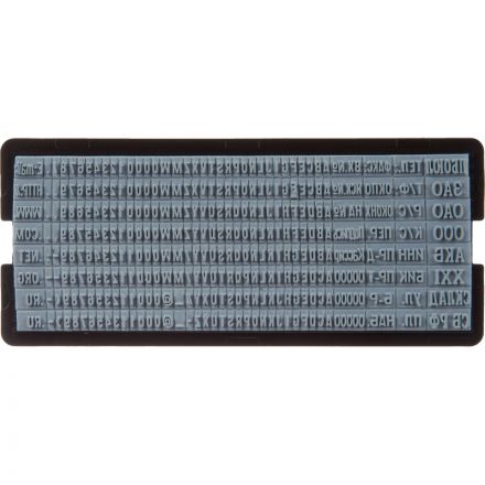 Штамп самонаборный Attache 8/10 стр. 60х40 с рамкой