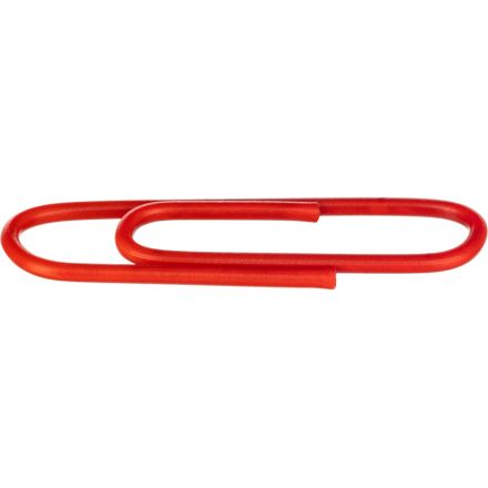 Скрепки Attache цветные металлические с полимерным покрытием 28 мм (100 штук в упаковке)