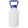 Бутыль толстостенная с узким горлом  5 л с крышкой, ПЭНД, Kartell 12009011
