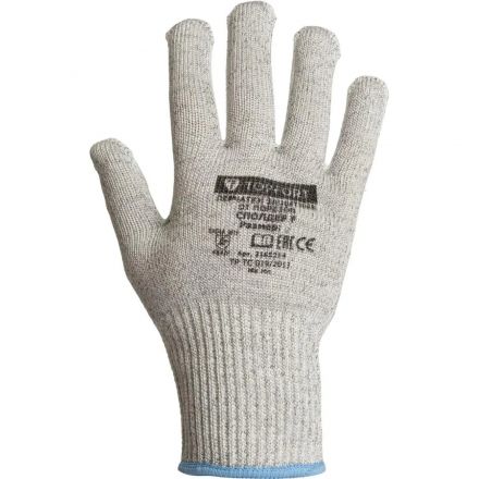 Перчатки TOPFORT для защиты от порезов Сполдер F размер 11