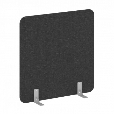 R-line soft Перегородки на металлических опорах на фетровых подпятниках AP.F-120-120 Romeo 12/Серый металл 1200*18*1200