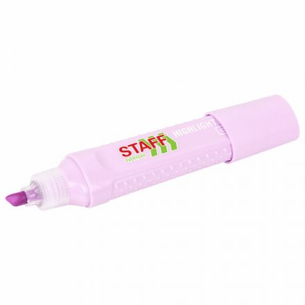 Текстовыделитель STAFF "EVERYDAY HL-707", ЛАВАНДОВЫЙ, линия 1-5 мм, скошенный наконечник, 152547