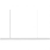 Светильник светодиодный линейный, подвесной, 40Вт, 4000К, IP40, серебро